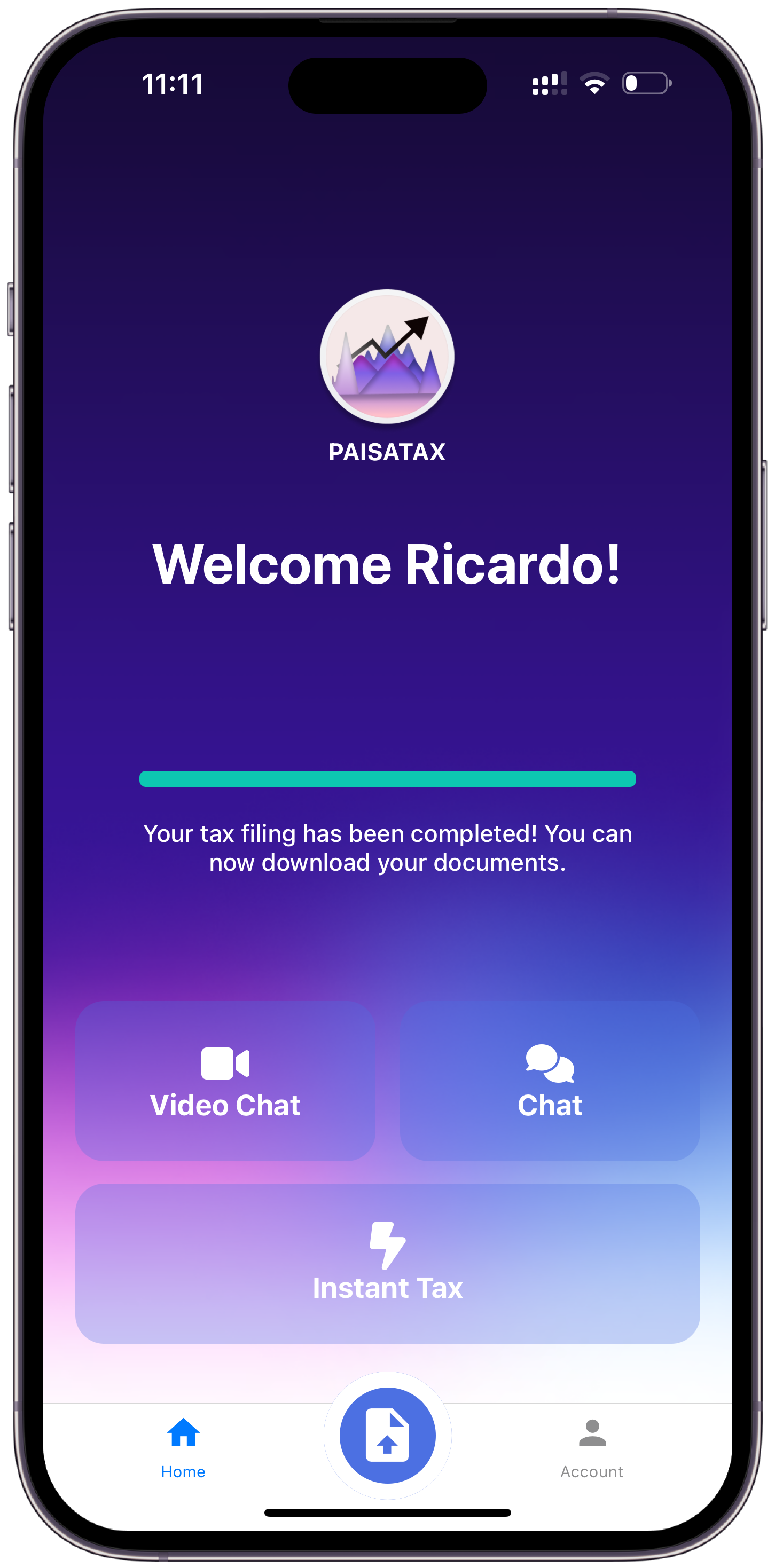 All Done: Get your completed tax return and any follow-up instructions instantly