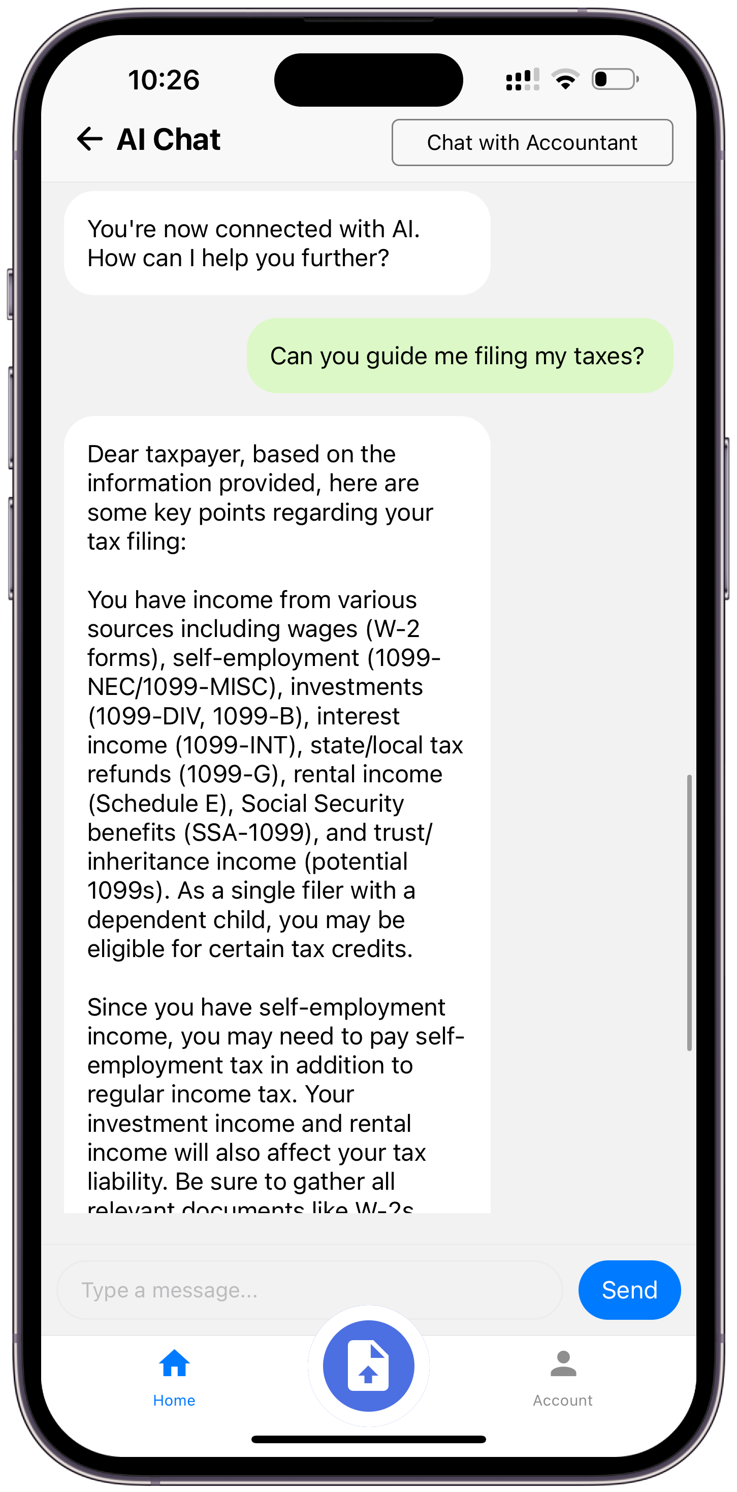 AI-Powered Chatbot