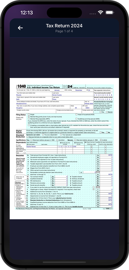 PaisaTax Mobile App - Expert Chat