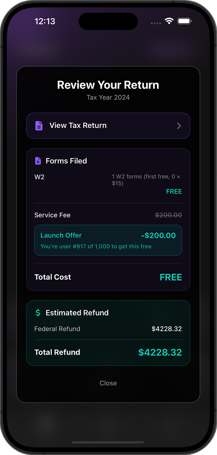 PaisaTax Mobile App - Tax Forms